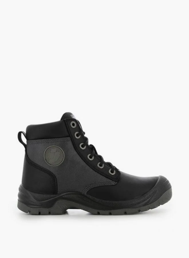 اس جي Men High Safety Lace-Up Boots